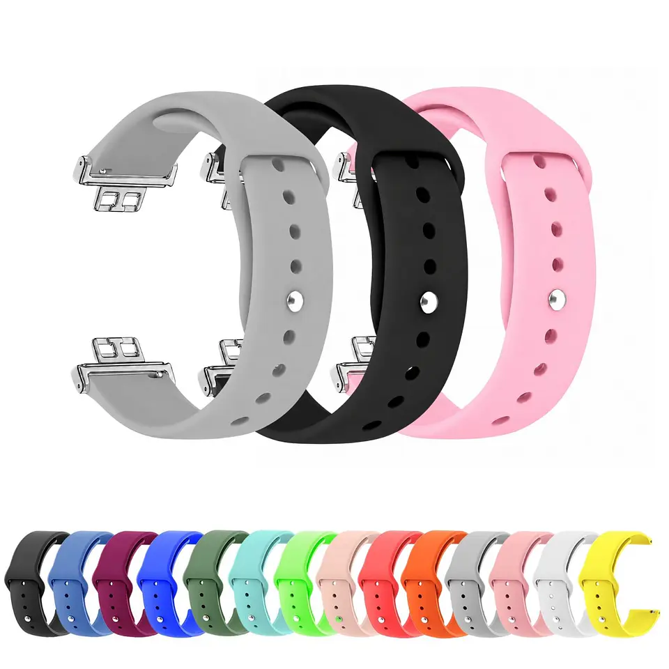 Correas Para Huawei FiT 1 - Silicona 1