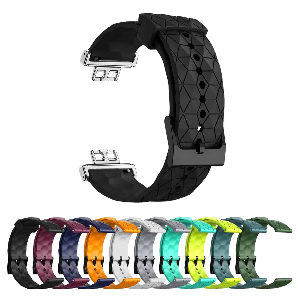 Correa Para Huawei FiT 1 - Silicona Geometrica 1