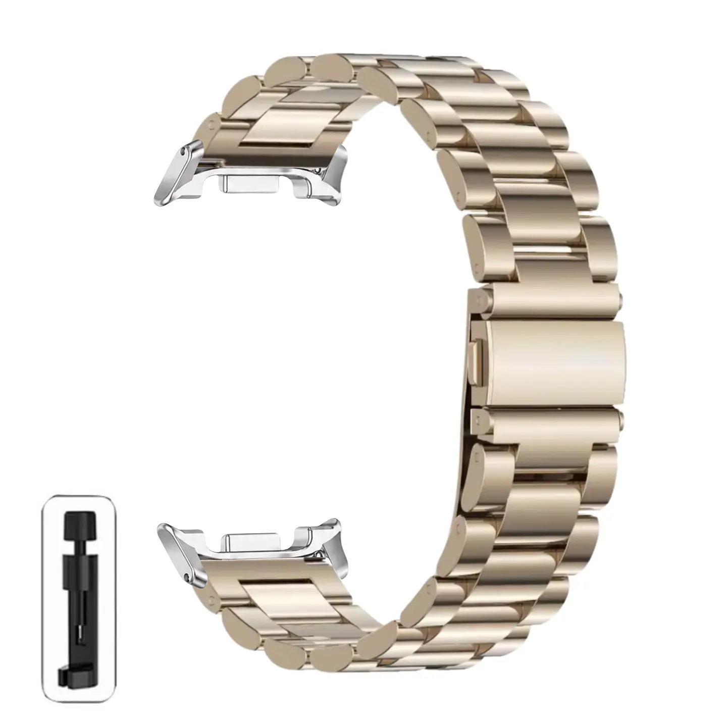Correas Para Galaxy Watch 8 - 40MM -  Metálicas De Eslabón 9