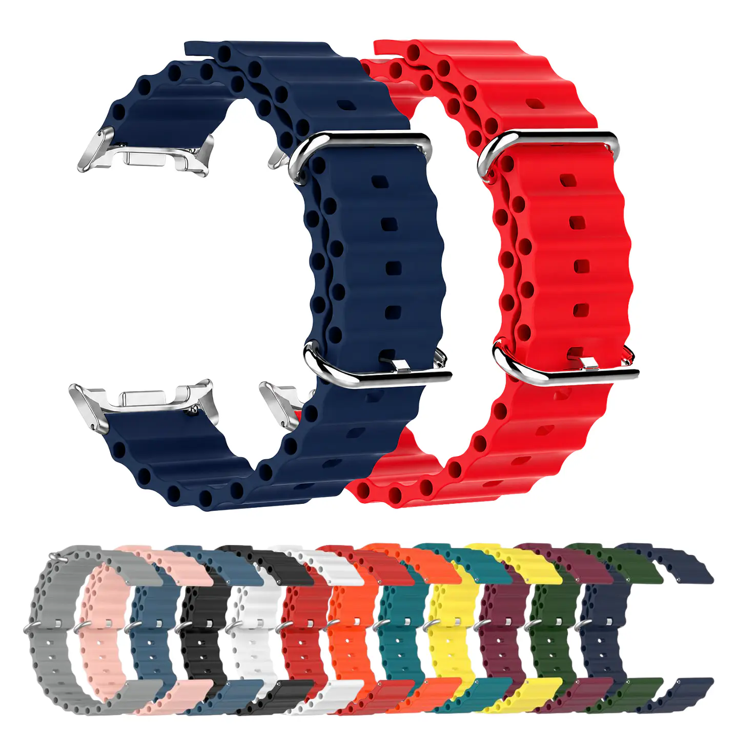 Correas Para Galaxy Watch 8 - 40MM - Silicona Ocean 1