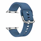 Correas Para Apple Watch SE 2 - 44MM - Silicona Con Hebilla - Miniatura 10