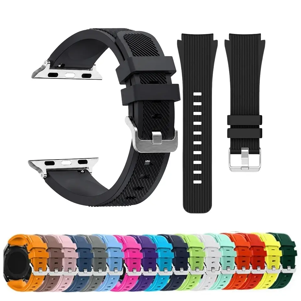 Correas Para Apple Watch Ultra 1 - 49MM - Silicona Clasica  1