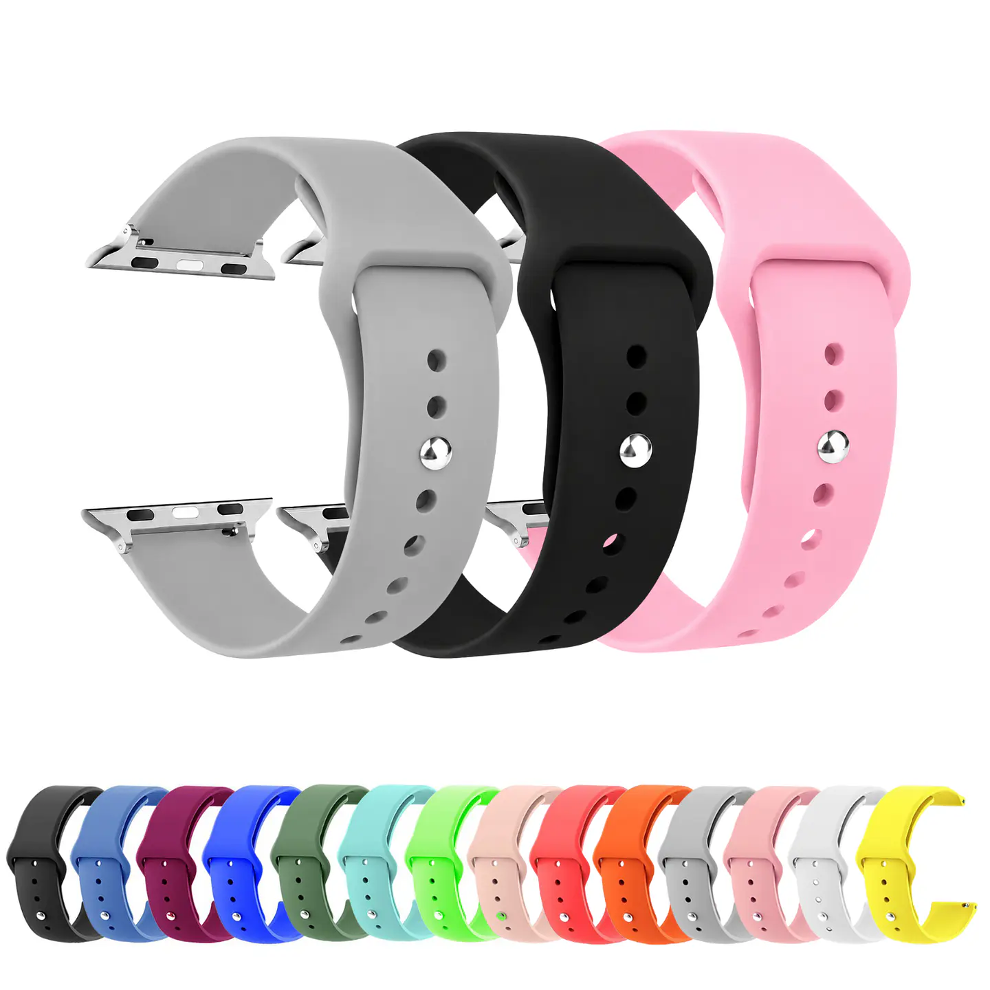 Correas Para Apple Watch Ultra 1 - 49MM - Silicona 1