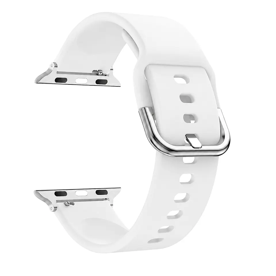 Correas Para Apple Watch Serie 6 - 40MM - Silicona Con Hebilla 12