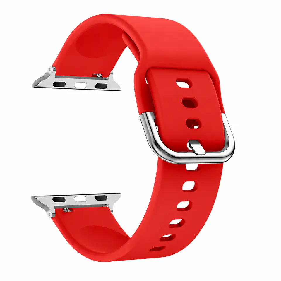 Correas Para Apple Watch Serie 6 - 44MM - Silicona Con Hebilla 16