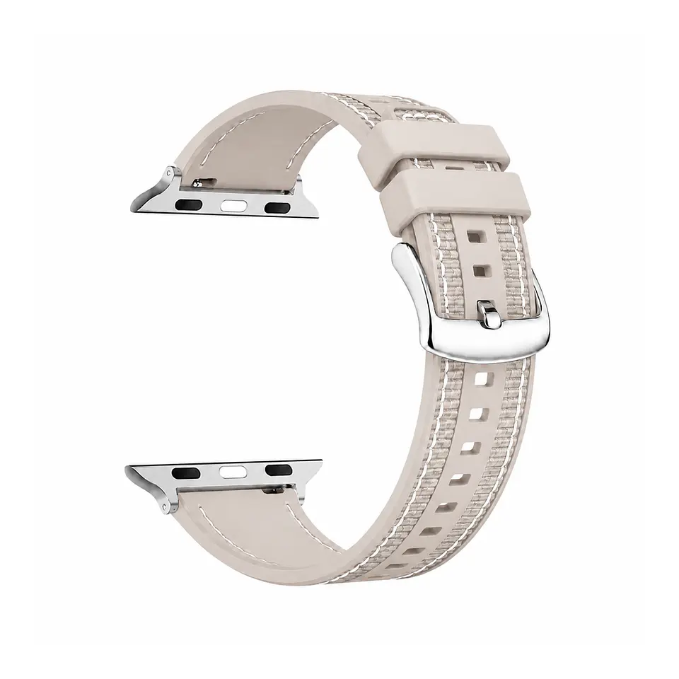 Correas Para Apple Watch Serie 7 - 41MM - Silicona Nylon 15