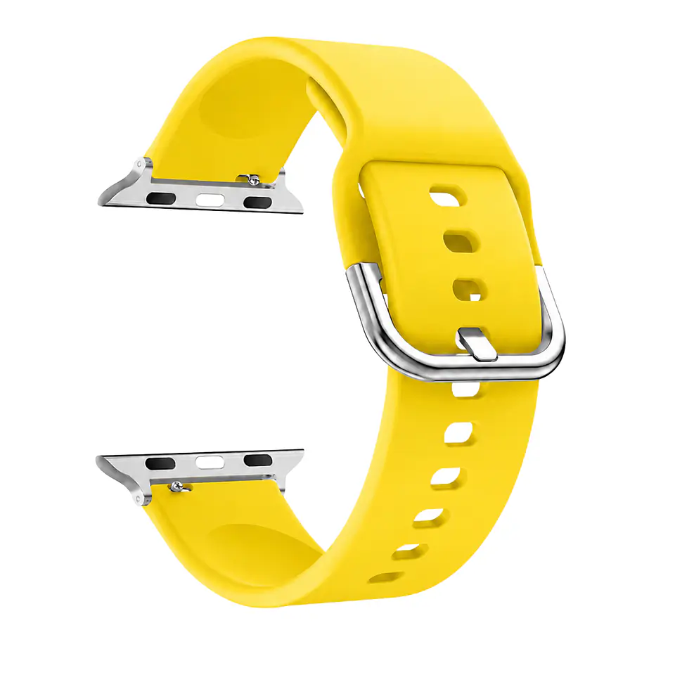 Correas Para Apple Watch Serie 7 - 45MM - Silicona Con Hebilla 21