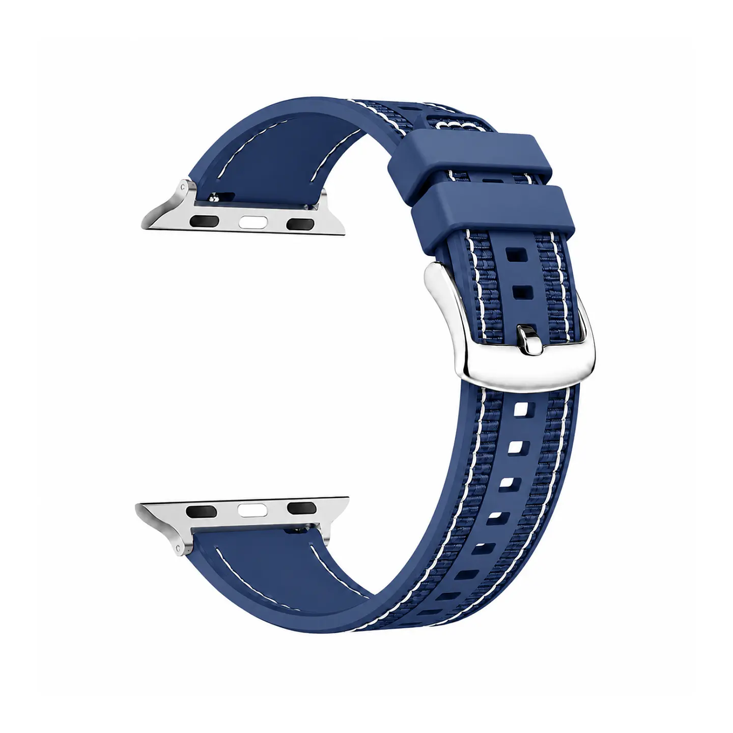 Correas Para Apple Watch Serie 10 - 42MM - Silicona Nylon 5