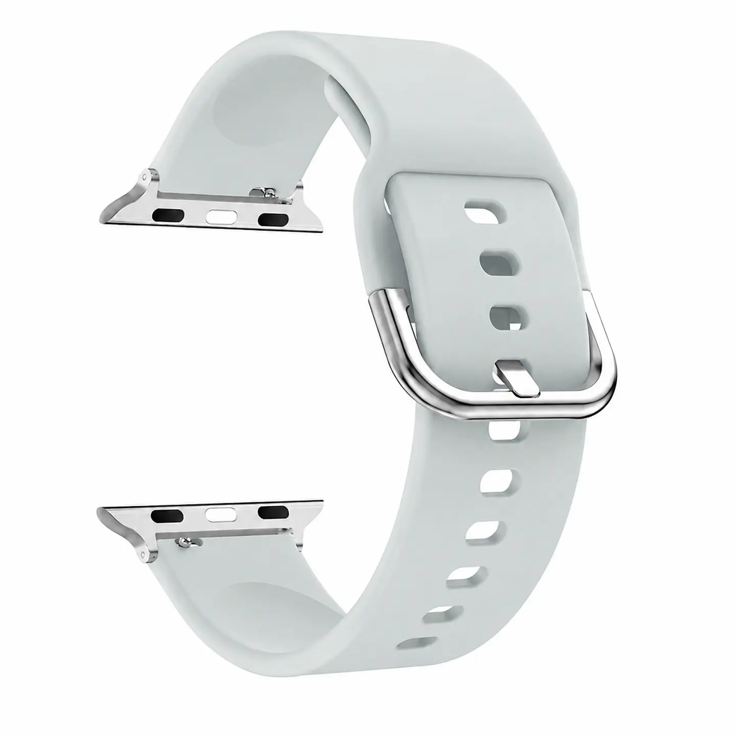 Correas Para Apple Watch Serie 10 - 42MM - Silicona Con Hebilla 11