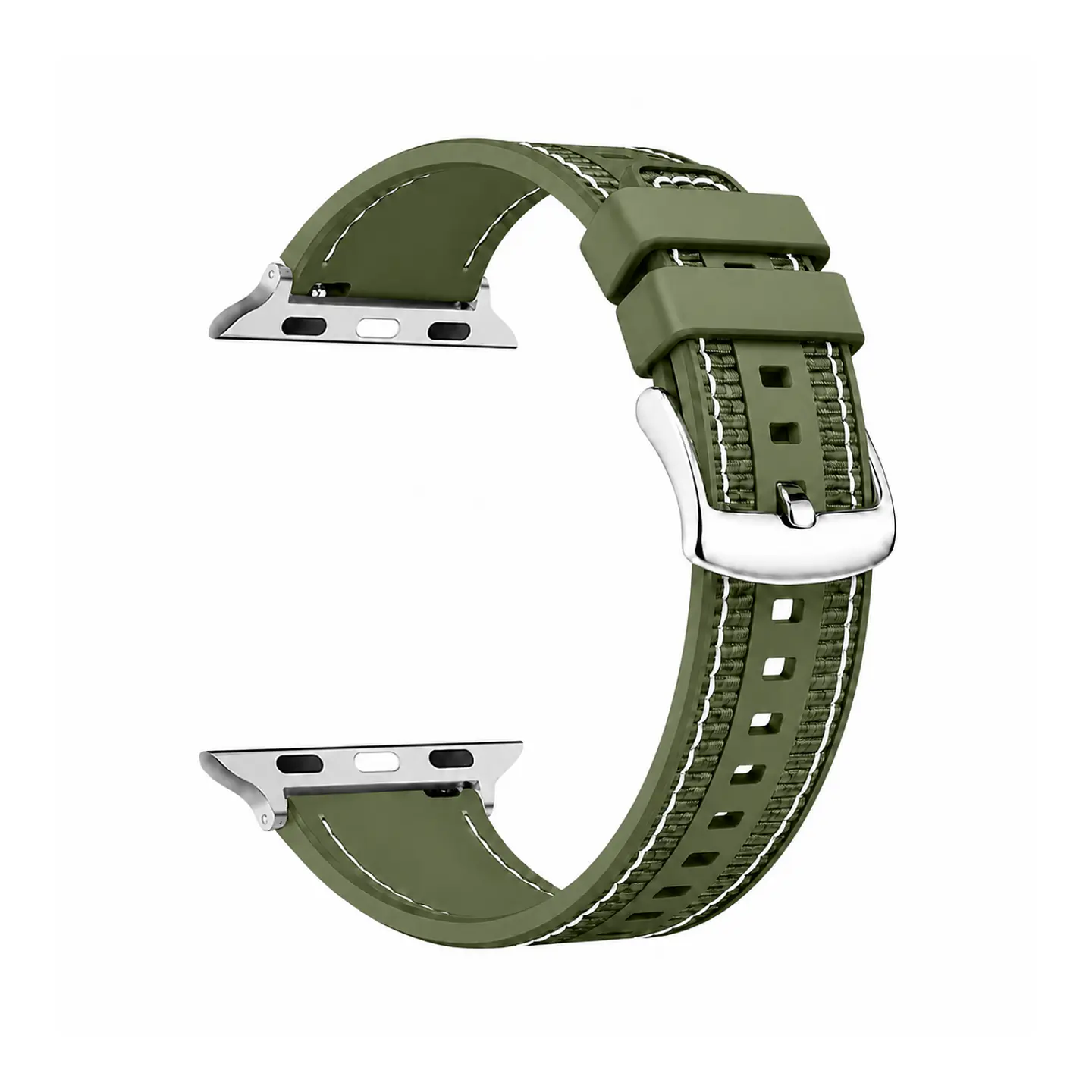 Correas Para Apple Watch Serie 4 - 44MM - Silicona Nylon 11