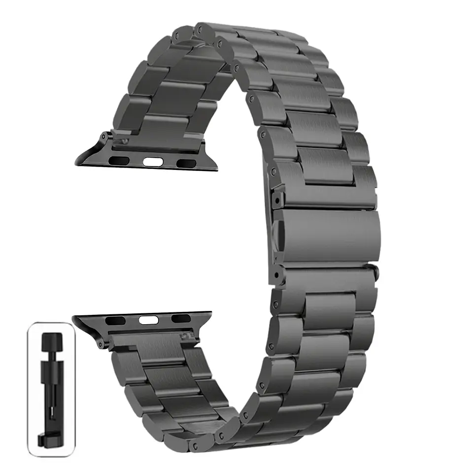 Correas Para Apple Watch Serie 5 - 40MM -  Metálicas De Eslabón 9