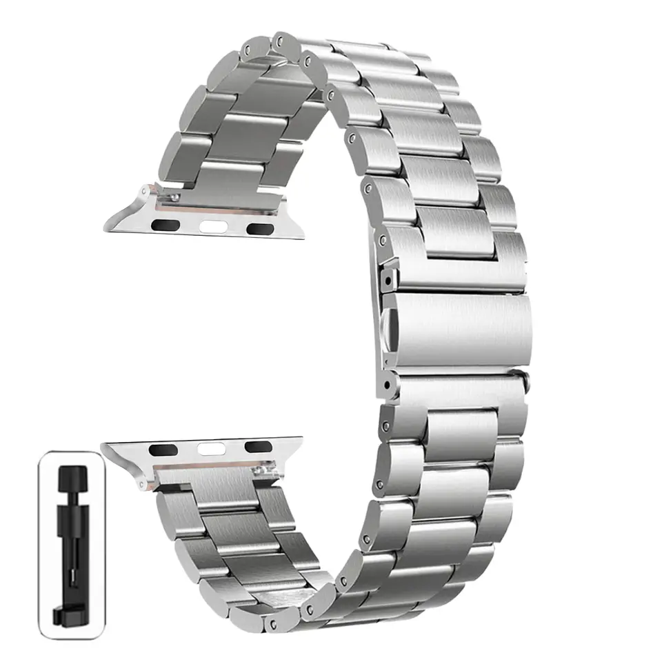 Correas Para Apple Watch Serie 5 - 40MM -  Metálicas De Eslabón 11