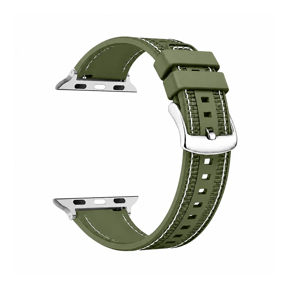 Correas Para Apple Watch Serie 5 - 44MM - Silicona Nylon 11