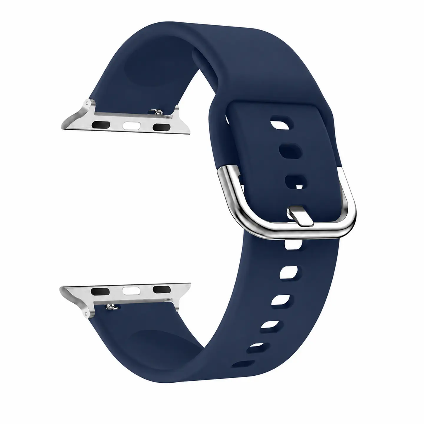 Correas Para Apple Watch Serie 12 - 46MM - Silicona Con Hebilla 9