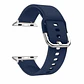 Correas Para Apple Watch Serie 12 - 46MM - Silicona Con Hebilla - Miniatura 9
