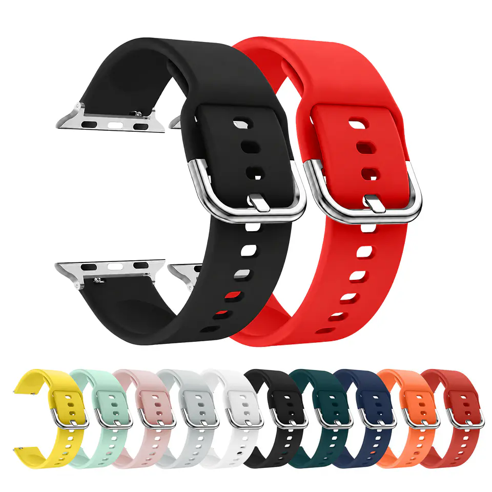 Correas Para Apple Watch SE 1 - 40MM - Silicona Con Hebilla 1