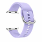 Correas Para Apple Watch Serie 11 - 46MM - Silicona Con Hebilla - Miniatura 7