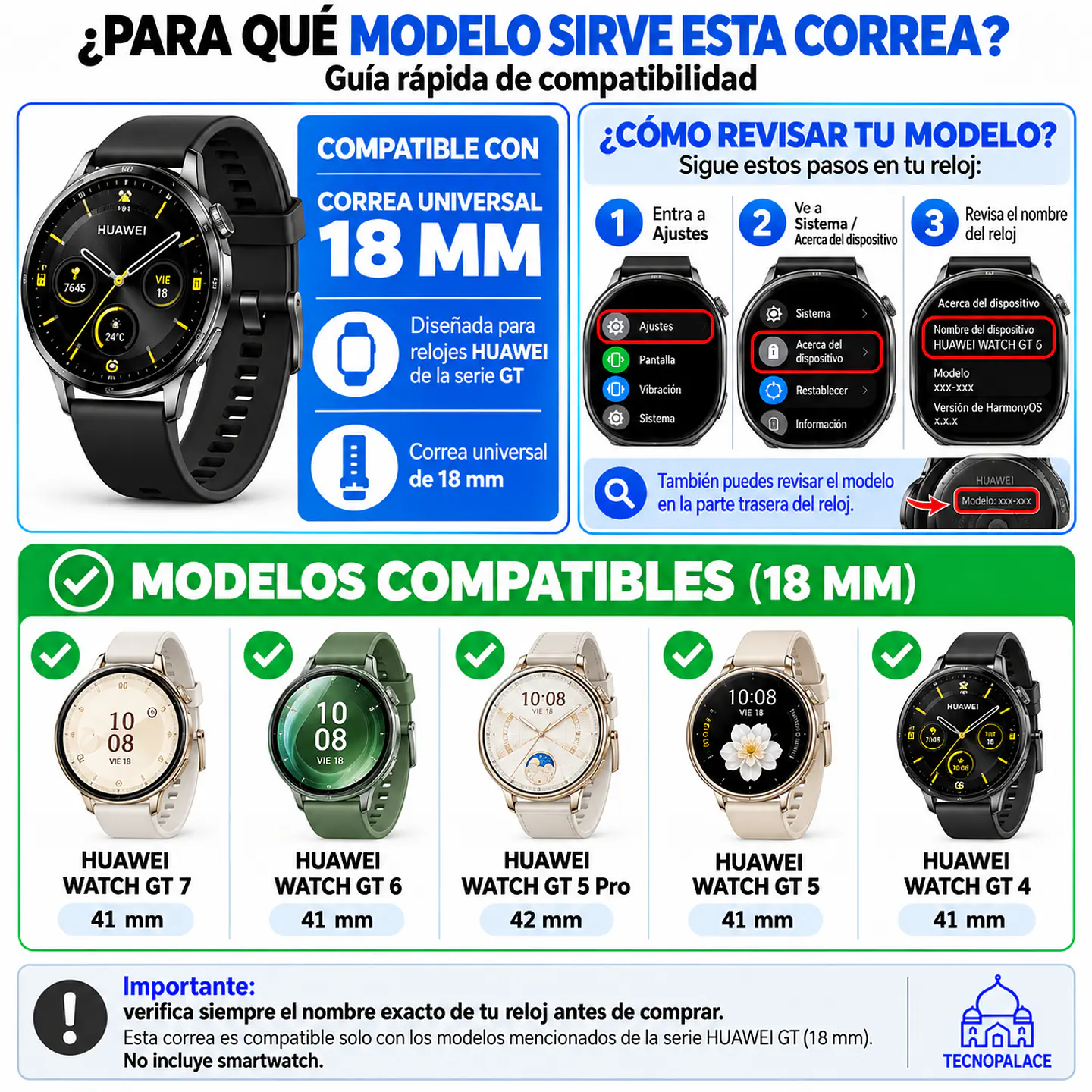 Correa Para Huawei Watch GT 6 - 41MM - Silicona Ocean 2