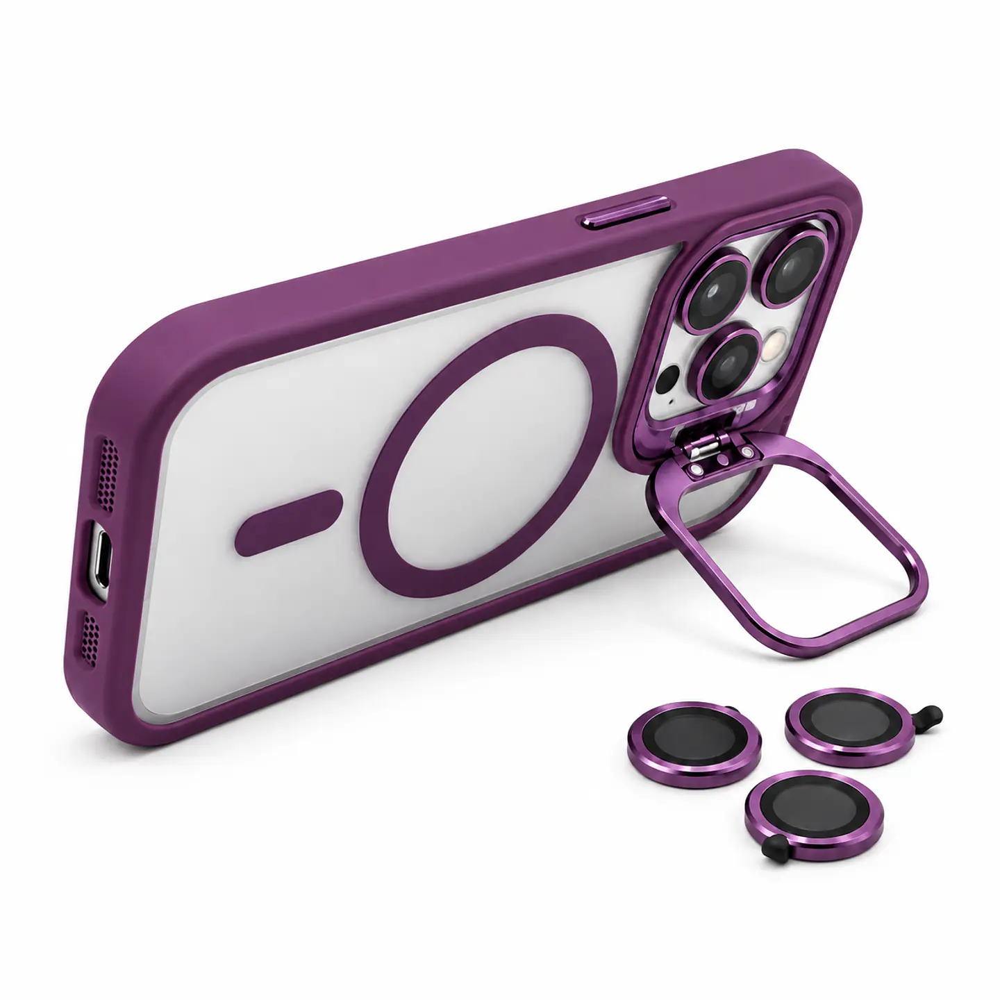 Carcasa Para iPhone 11 - MagSafe + Protector Cámara 10