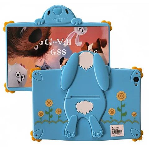 TABLET INFANTIL G-VILL G88 7" 5G + WIFI | 6GB RAM + 128GB | FUNDA ANTIGOLPES + PROTECTOR DE PANTALLA + REGALOS | ROSA
