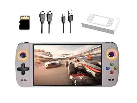 CONSOLA RETRO PORTÁTIL 7 PULGADAS | 20.000+ JUEGOS INCLUIDOS | PANTALLA HD | BATERÍA 4000MAH | MULTIPLATAFORMA