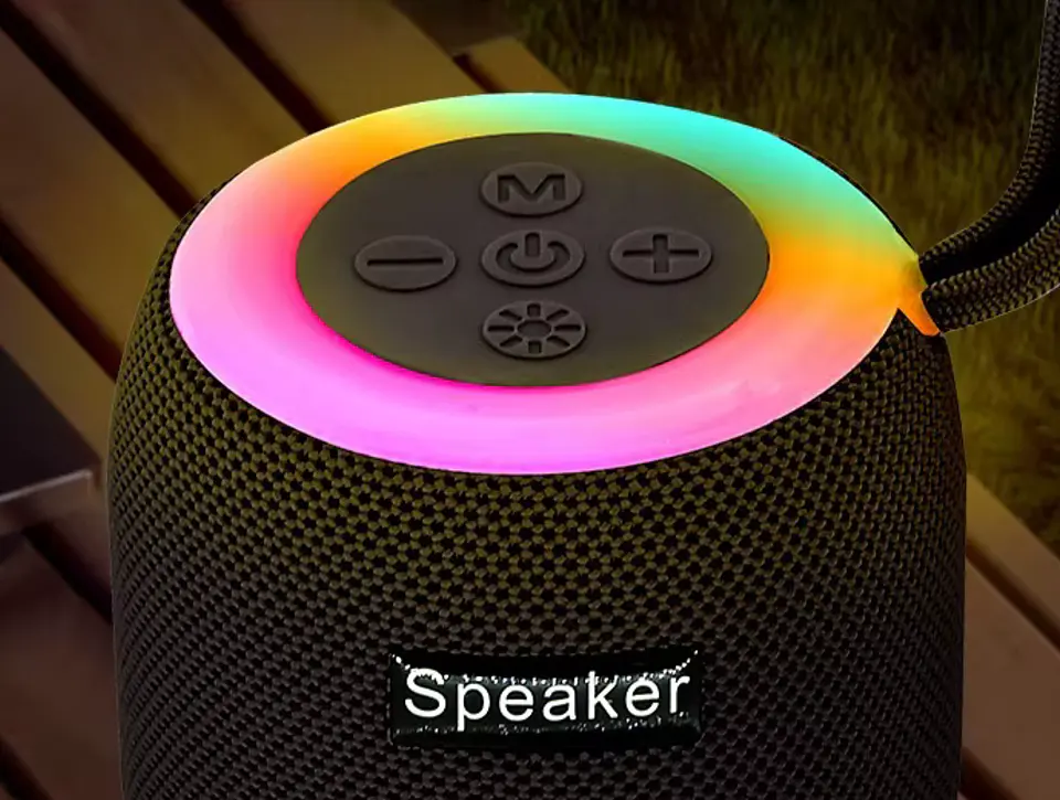 ALTAVOZ PORTÁTIL PARLANTE BLUETOOTH CON LUCES RGB | RADIO FM | USB | MICROSD | MANOS LIBRES | RECARGABLE 3