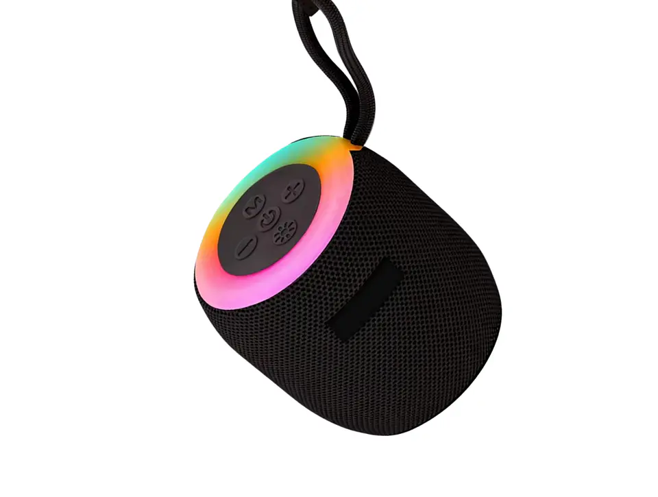 ALTAVOZ PORTÁTIL PARLANTE BLUETOOTH CON LUCES RGB | RADIO FM | USB | MICROSD | MANOS LIBRES | RECARGABLE 4