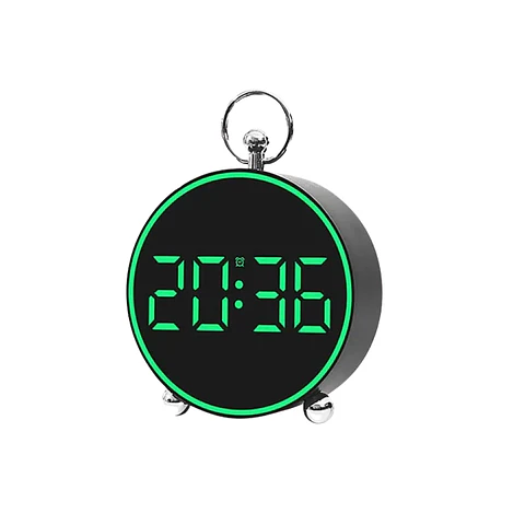 RELOJ DESPERTADOR DIGITAL LED CON ALARMA | PANTALLA HD | BRILLO AJUSTABLE | DORMIR | USB Y PILAS