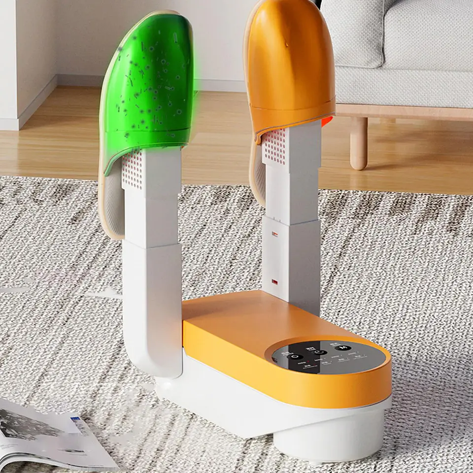 SECADOR ELÉCTRICO PARA BOTAS Y ZAPATOS | CALENTADOR PORTÁTIL CON TEMPORIZADOR | IDEAL PARA BOTAS DE TRABAJO, ZAPATILLAS Y CALZADO HÚMEDO 3