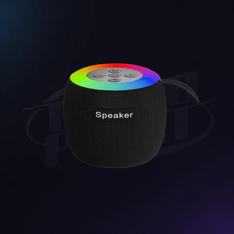 ALTAVOZ PORTÁTIL PARLANTE BLUETOOTH CON LUCES RGB | RADIO FM | USB | MICROSD | MANOS LIBRES | RECARGABLE