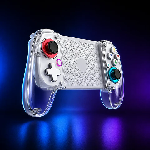 GAMEPAD Q101 INALÁMBRICO RGB EXTENSIBLE PARA CELULAR, PC, SWITCH, PS3 Y PS4