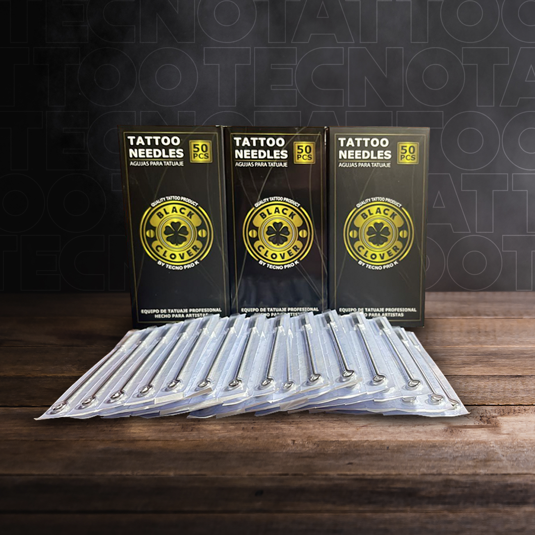 AGUJAS CLASICAS BLACK CLOVER RM PARA PRACTICA NO TATUAJE