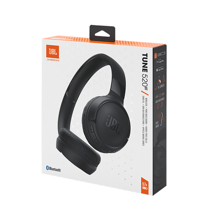 JBL Headset Tune 520BT Negro 9