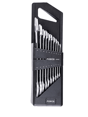 Set profesional de 10 llaves punta a punta Force 6-32 mm en acero cromo-vanadio