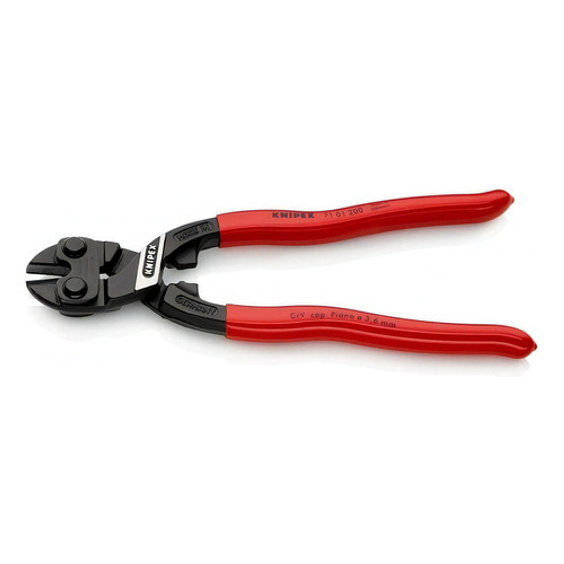Alicate Corta Bulones KNIPEX CoBolt 200 mm (7101200) - Corte Preciso y Duradero 2