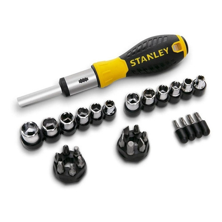 Juego Profesional de Destornilladores y Puntas Stanley 29 Piezas Stht54925-840 1