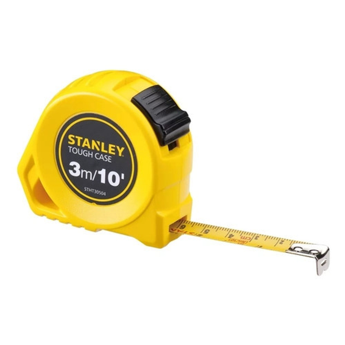 Huincha Stanley Carcasa Dura 3m - Medidor Preciso y Resistente 1