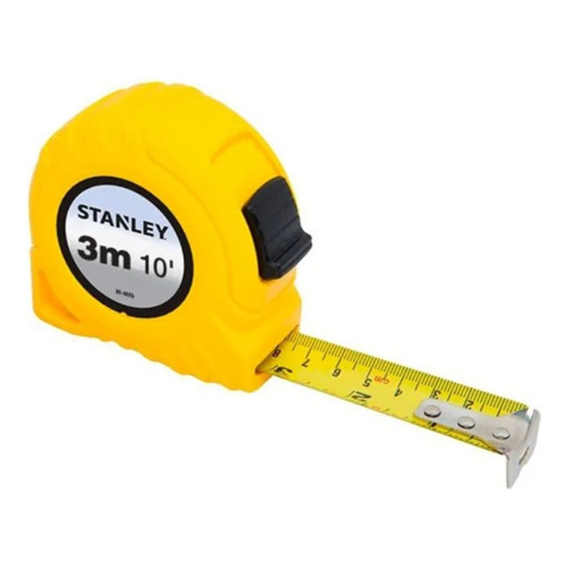 Huincha Stanley Carcasa Dura 3m - Medidor Preciso y Resistente 3