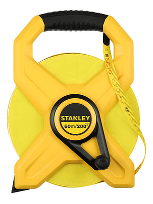 Cinta Métrica de Fibra de Vidrio Stanley 60m con Carril 34-794S