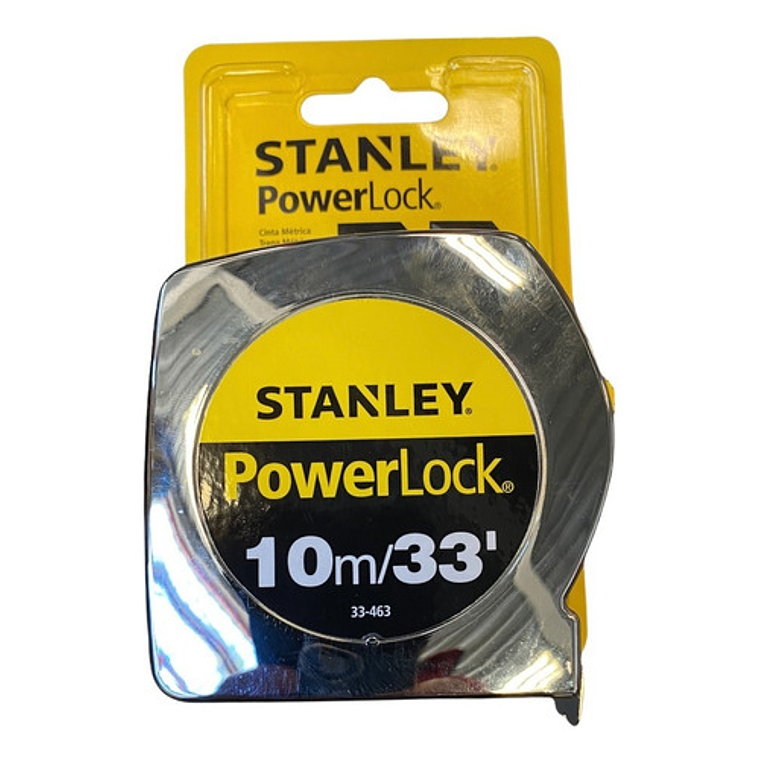 Huincha Stanley 10 metros Modelo 33-463s - Medición Precisa y Duradera 4