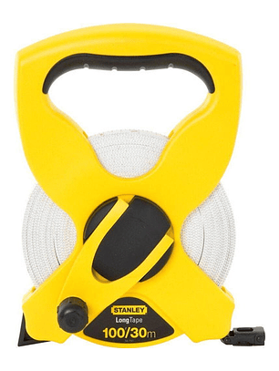Cinta Métrica Stanley PowerWinder de Fibra de Vidrio - 30 metros