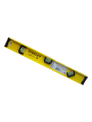 Nivel de Aluminio Stanley 18'' - Precisión y Durabilidad para Construcción