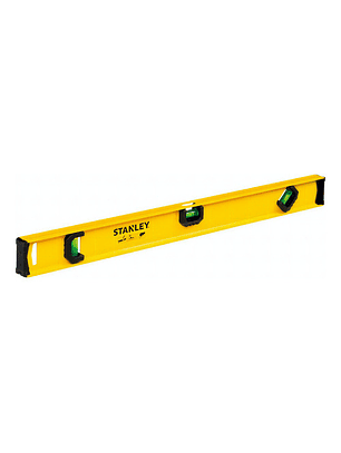 Nivel de Aluminio Stanley 24'' con Burbujas Más Grandes y Alta Durabilidad (STHT42074-LA)