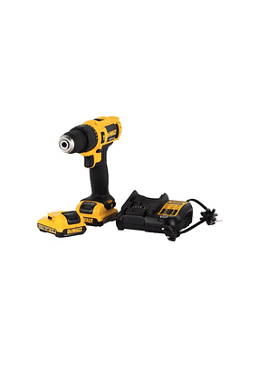 Taladro Percutor Inalámbrico Dewalt DCD716D2-B2 12V Ligero y Potente