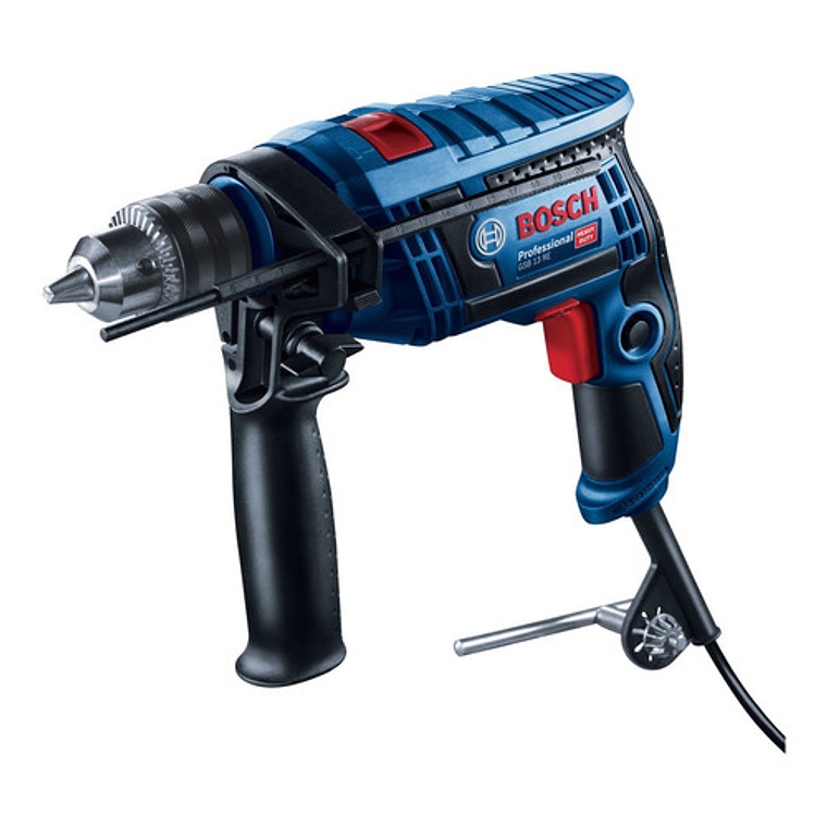 Taladro Percutor Bosch GSB 13 RE 650W 13mm Compacto y Potente Azul 1