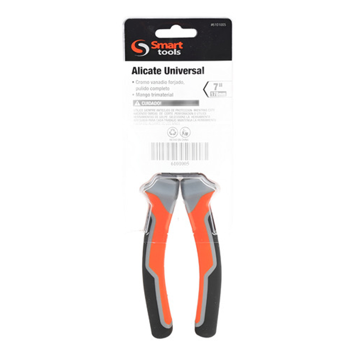 Alicate Universal 7'' CR/V Smart Tools - Corte y Sujeción Precisos 2