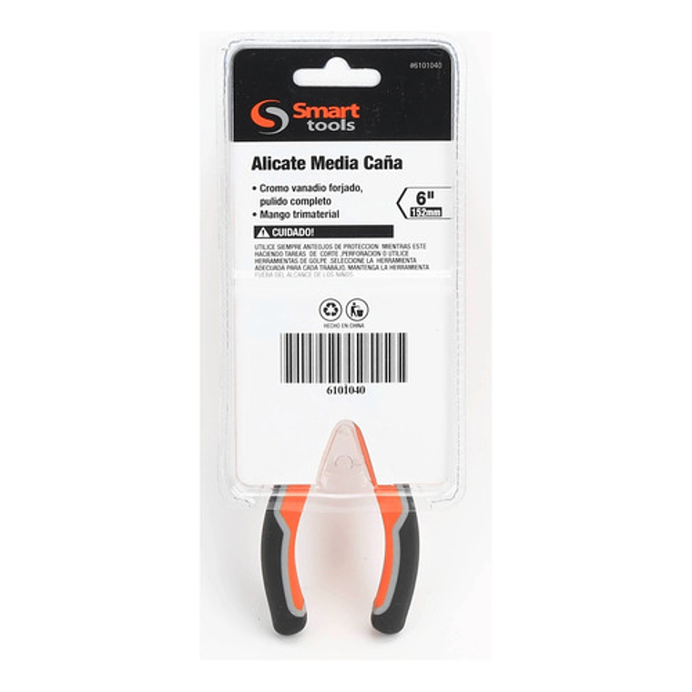 Alicate Punta Media Caña 6
