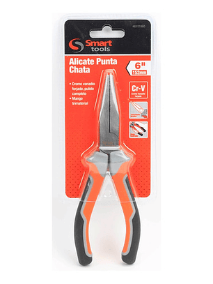 Alicate Punta Plana 6