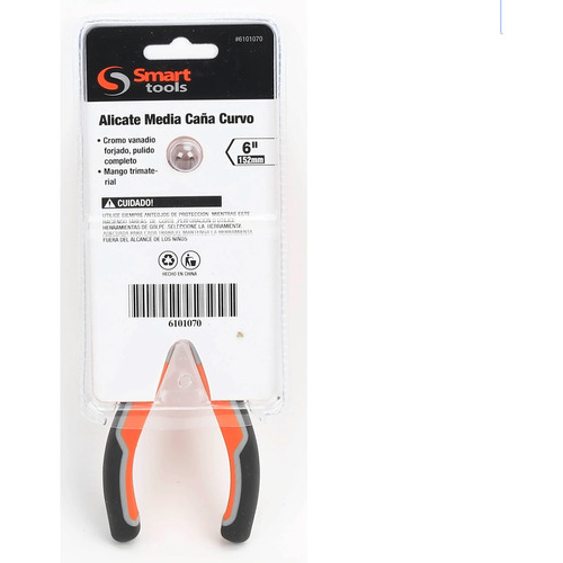 Alicate Punta Curva 6
