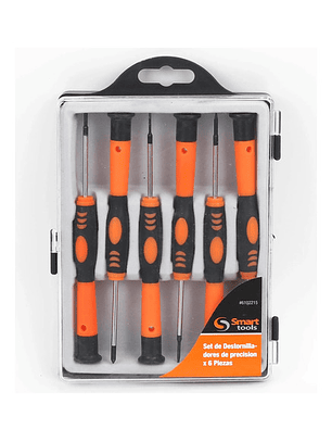 Set de Destornilladores de Precisión 6 Piezas Smart-Tools 6102215